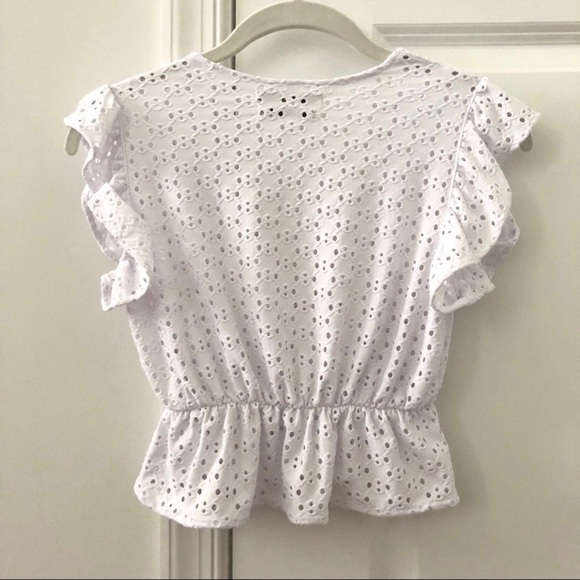 Pull&Bear Peplum Crop Top - Picture 4 of 6